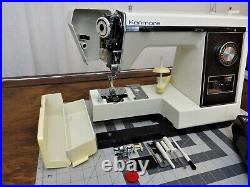 Heavy Duty KENMORE Steel Sewing Machine 24 Stitch Canvas Leather SERVICED