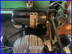 Heavy duty sewing machine. Sews leather, similar to Singer 15-91. Fully restored