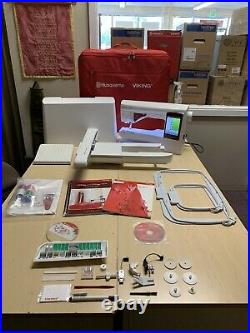 Husqvarna Viking Designer Ruby Deluxe Sewing and Embroidery Machine