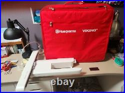 Husqvarna Viking Designer Ruby Royale computerized sewing and embroidery machine