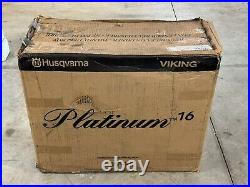 Husqvarna Viking Platinum 16 Longarm Sit Down Quilting Machine Brand New