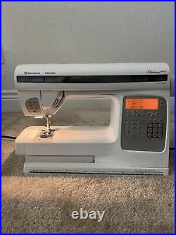 Husqvarna Viking Platinum 950E Sewing And Embroidery Machine with Foot Pedal