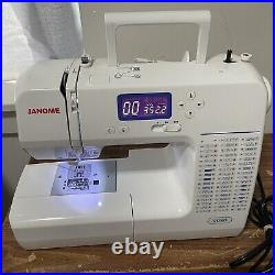 JANOME MODEL 8050 SEWING MACHINE Tested & Functioning