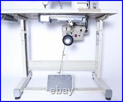 JUKI DDL-5550N Single Needle Industrial Machine + table, servo motor, led lamps