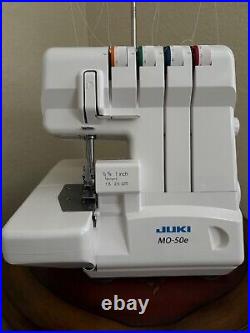 JUKI MO-50E 3/4 Thread Overlock Serger Machine Perfect Condition