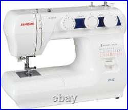 Janome 2222 Lightweight Sewing Machine with 22 Stitches + Warranty