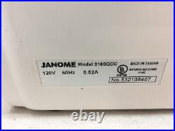 Janome 3160QDC Computerized Sewing Machine (No Pedal)