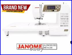 Janome 3160QDC-T 3160 Sewing Machine with Feet, Case, Extension Table Brand NEW