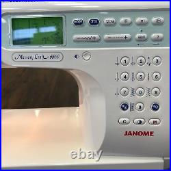 Janome Memory Craft 6600P Professional Computerized Sewing Machine- OPEN BOX