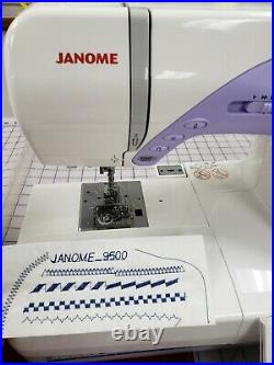 Janome Memory Craft 9500 Computerized Sewing Machine