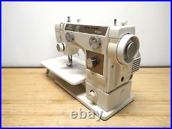 Janome New Home 620 Vintage Zig Zag Sewing Machine Japan W Pedal Tested & Works