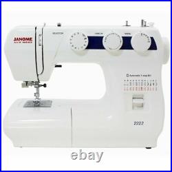 Janome Sewing Machine 2222 with Bonus Value Kit New