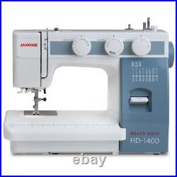 Janome Sewing Machine Model Heavy Duty HD1400 + Bonus Kit + Warranty