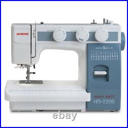 Janome Sewing Machine Model Heavy Duty HD2200 + Warranty + Bonus