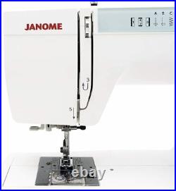 Janome Sewist 721 Free Arm Sewing Machine with Drop In Bobbin + Hard Cover NEW