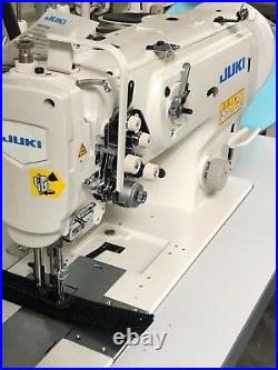Juki LU-1560N Double Needle Walking Foot Lock-stitch Sewing Machine Complete NEW