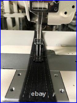 Juki LU-1560N Double Needle Walking Foot Lock-stitch Sewing Machine Complete NEW