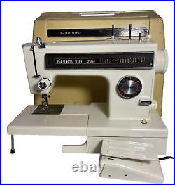 Kenmore 12 Stitch Sewing Machine Model 158.1355080 with Case Metal Heavy Duty