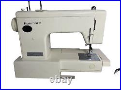 Kenmore 12 Stitch Sewing Machine Model 158.1355080 with Case Metal Heavy Duty