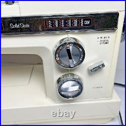 Kenmore Sewing Machine Solid State Model 158.17850 Hard Shell Case Accessories