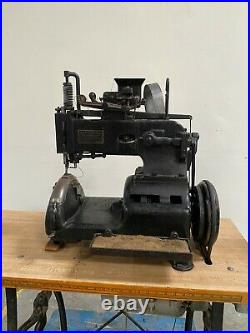 Landis No 3 Harness Stitcher leather sewing machine With Wax Threaded Tool Nice