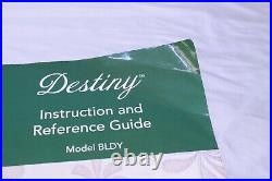 MINT BABY LOCK DESTINY SEWING, QUILTING, & EMBROIDERY MACHINE! With KITS 1 & 2