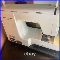 Memory Craft 6000 (New Home) Sewing Machine + Travel Case & Pedal SEE VIDEO