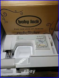 NEW! Baby Lock Embellisher Machine EMB 12 Needle Hand SIGNED by Nancy Zieman