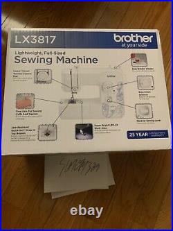 NEW Brother LX3817 Full Size 17 Stitches Sewing Machine Lightweight USA SELLER