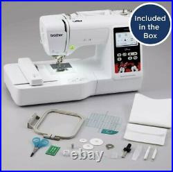 NEW Brother PE550D Embroidery Machine, 125 Built-in Designs 3.2 LCD 100% Auth