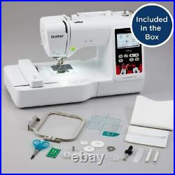 NEW Brother PE550D Embroidery Machine, 125 Built-in Designs, 3.2 LCD, USB
