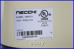 Necchi KM417A Mirella Sewing Machine w 17 Utility Decorative Stitches Yellow