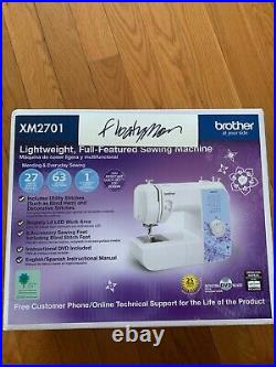 New Brother XM2701 Lightweight Full-Featured Sewing Machine Fast Ship In Hand