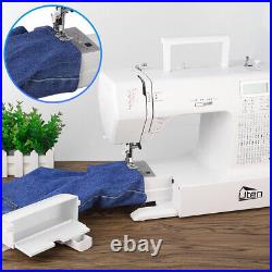 New Electronic Sewing Machine Computerized Embroidery Sewing Machine White