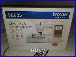 New Factory Sealed Brother SE625 Computerized Sewing and Embroidery Machine