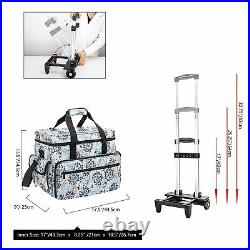 New Sewing Machine Case On Wheels, Rolling Sewing Machine Tote With