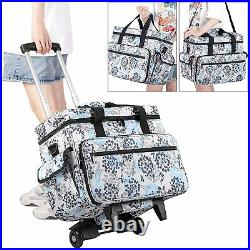 New Sewing Machine Case On Wheels, Rolling Sewing Machine Tote With