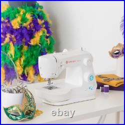 New Simple 3337 Mechanical Sewing Machine for Famliy Use White 7.4x16.4x13