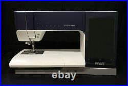 PFAFF Creative Icon Sewing and Embroidery Machine Full Package LOW HOURS