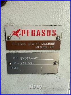 Pegasus EX3216-42 Overlock Sewing Machine UNTESTED