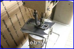 Pfaff 192 Industrial Post Bed Heavy Duty 2 Needle Leather Sewing Machine Reverse