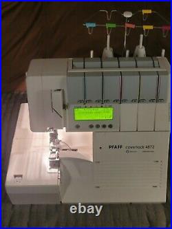 Pfaff Serger 4872 Coverlock Sewing Machine Works