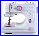 Portable Mini Sewing Machine Electric Crafting Mending 12 Built-In Stitches