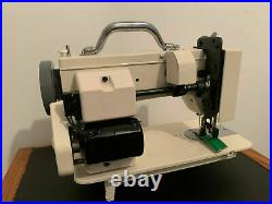 Portable Walking Foot Sewing Machine with Straight and Zig-Zag Stitch