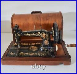 Rare 1903 model Singer 48k Ottoman Hand Crank sewing machine R1354117