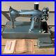 Rare Vintage SOVEREIGN DeLuxe Precision Sewing Machine WITH CASE, NO ELEC CORD