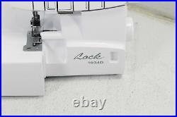 SEE NOTES Genuine Brother 1034D Serger Metal Frame Overlock Machine White