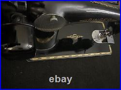 SERVICED Heavy Duty Singer 201-2 Sewing Machine Gear Driven (Denim Leather)