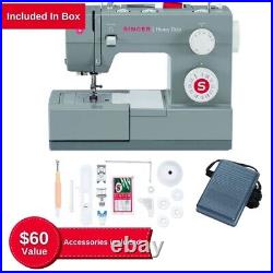 SINGER 4432 Heavy Duty Sewing Machine with Accessory Kit and Foot Pedal New