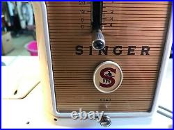 SINGER 634 G Sewing Machine Made in Germany Vintage Sewing Machine, Video Inside